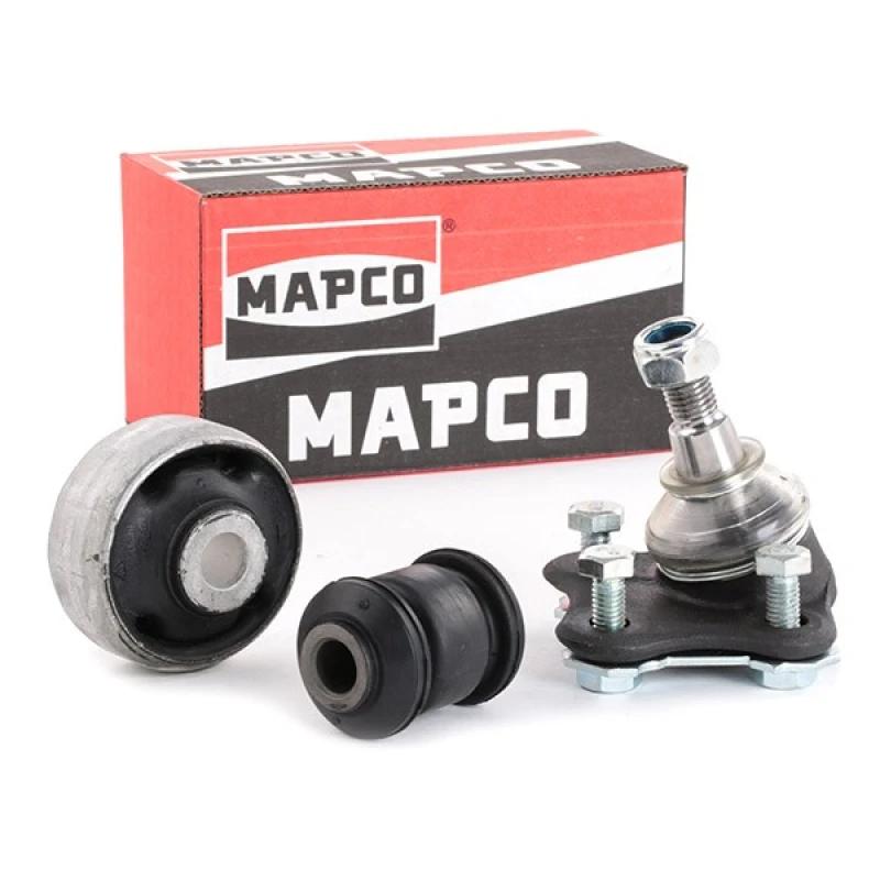 Image of MAPCO 53282 Repair Kit, wheel suspension Lower, with rubber mount Repair Kit,wheel suspension (771)