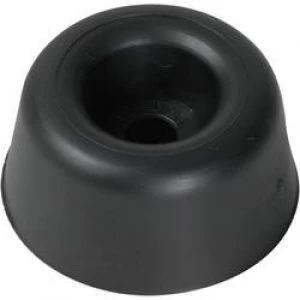 Image of Threaded buffer Black x H 20 mm x 13mm PB Fastener