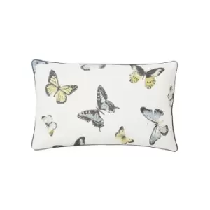 image of Sanderson - Options Hollyhocks 50x30cm Cushion