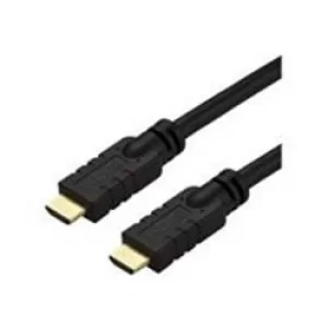 image of StarTechCL2 HDMI Cable 50ft High Speed 4K HDMI Cable 2.0 Ethernet Black