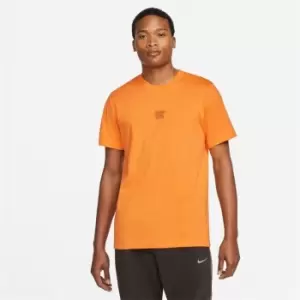 Image of Nike FC Barcelona T-Shirt - Orange