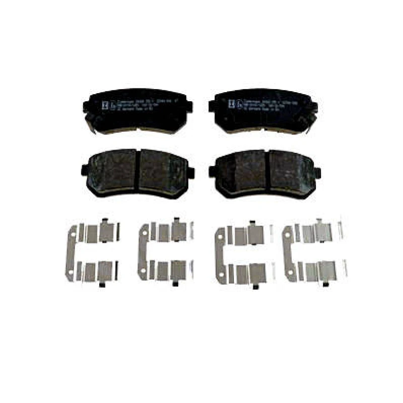 Image of ZIMMERMANN 24320.155.2 Brake pad set Rear Axle, Photo corresponds to scope of supply Brake Pad Set,disc brake (402)
