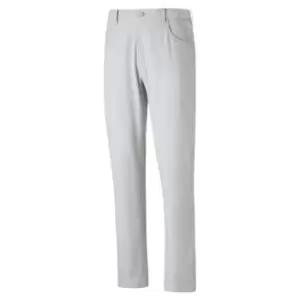 Image of Puma 5 Pocket Pant Mens - Silver