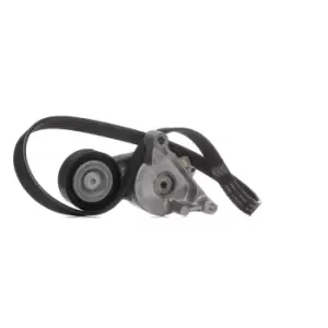 Image of SKF V-ribbed belt set VW,AUDI,SKODA VKMA 31037 03G903137A,03G903315A,128065 Serpentine belt kit,Auxiliary belt kit,Poly V-belt kit,V-ribbed belt kit