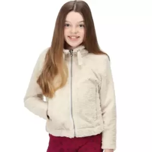 Image of Regatta Girls Kazumi Ii Half Zip Fluffy Micro Fleece Jacket 7-8 Years - Chest 63-67cm (Height 122-128cm)