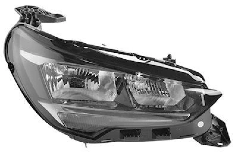 Image of VAN WEZEL Headlight VAN WEZEL 3805962V