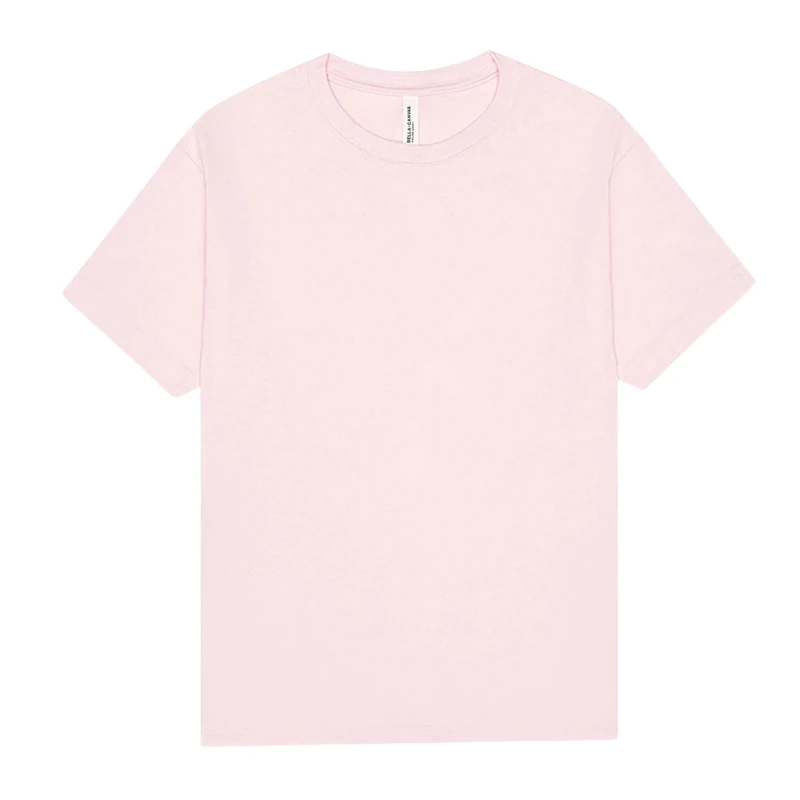 Image of Bella + Canvas Mens Heavyweight Boxy T-Shirt in Pink Size: Large Pink Male L