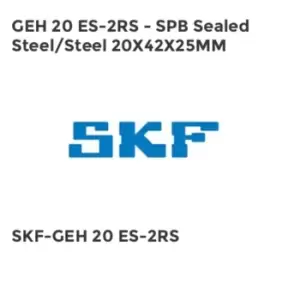 Image of GEH 20 ES-2RS - SPB Sealed Steel/Steel 20X42X25MM