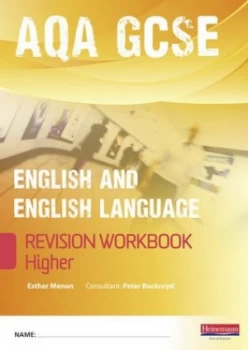 Image of Revise Gcse Aqa English/language. Workbook by Esther Menon Paperback