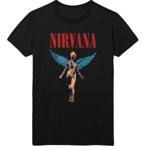 Image of Nirvana - Angelic Unisex Large T-Shirt - Black