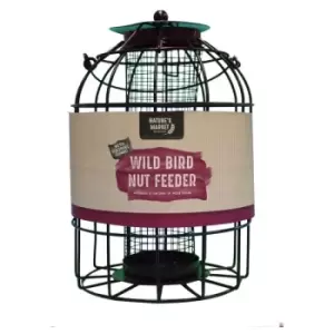 Image of Natures Market 12 x Wild Bird Hanging Nut Feeder with Squirrel Guard
