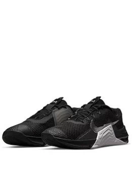 image of Nike Womens Metcon 7 - Black/White, Size 4, Women