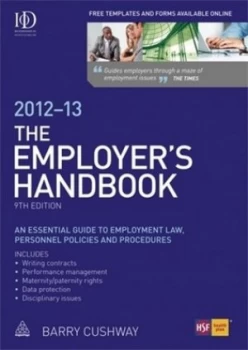 Image of The Employers Handbook 2012-13 by Barry Cushway Book