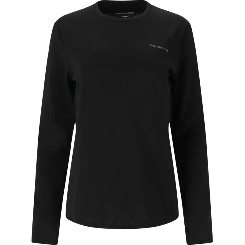 Image of Endurance Womens long sleeve T-Shirt Endurance Leah Noir Female 46