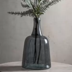 Image of Crossland Grove Ragusa Bottle Vase Blue 125X125X220Mm Blue