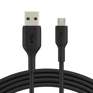 Image of Belkin CAB005BT1MBK USB cable 1m USB A Micro-USB A Black