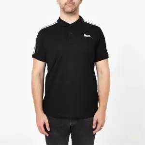 Image of Lonsdale short sleeve polo - Black