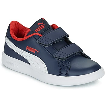 Image of Puma SMASH PS boys's Childrens Shoes Trainers in Blue