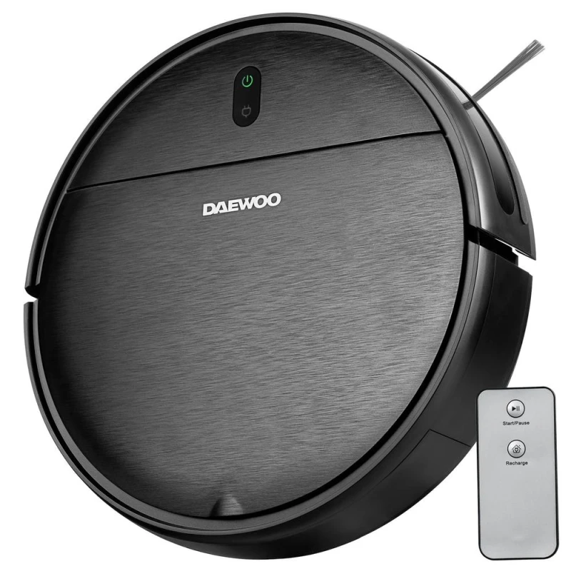 Image of Daewoo 'Cyclone Freedom' Robot Vacuum Cleaner - Black Unisex