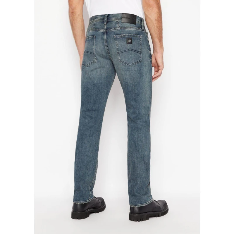 Image of Armani Exchange J13 Slim-Fit Jeans Indigo male 38S