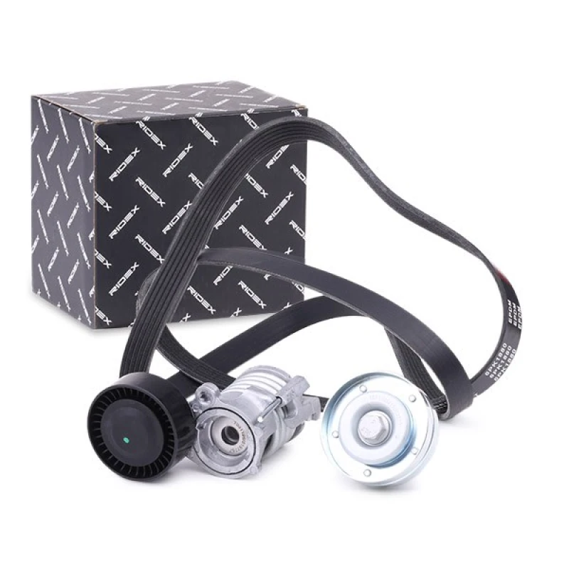 Image of RIDEX 542R0478 V-ribbed belt set V-Ribbed Belt Set (542)