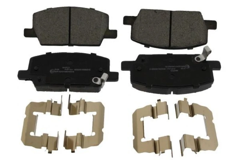 Image of Brake pad set MAPCO 6100