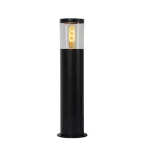 Image of Fedor Modern Bollard Light Outdoor - 1xE27 - IP44 - Black