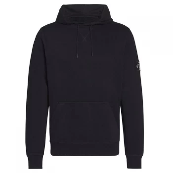 Image of Calvin Klein Jeans Sleeve Badge OTH Hoodie - Black