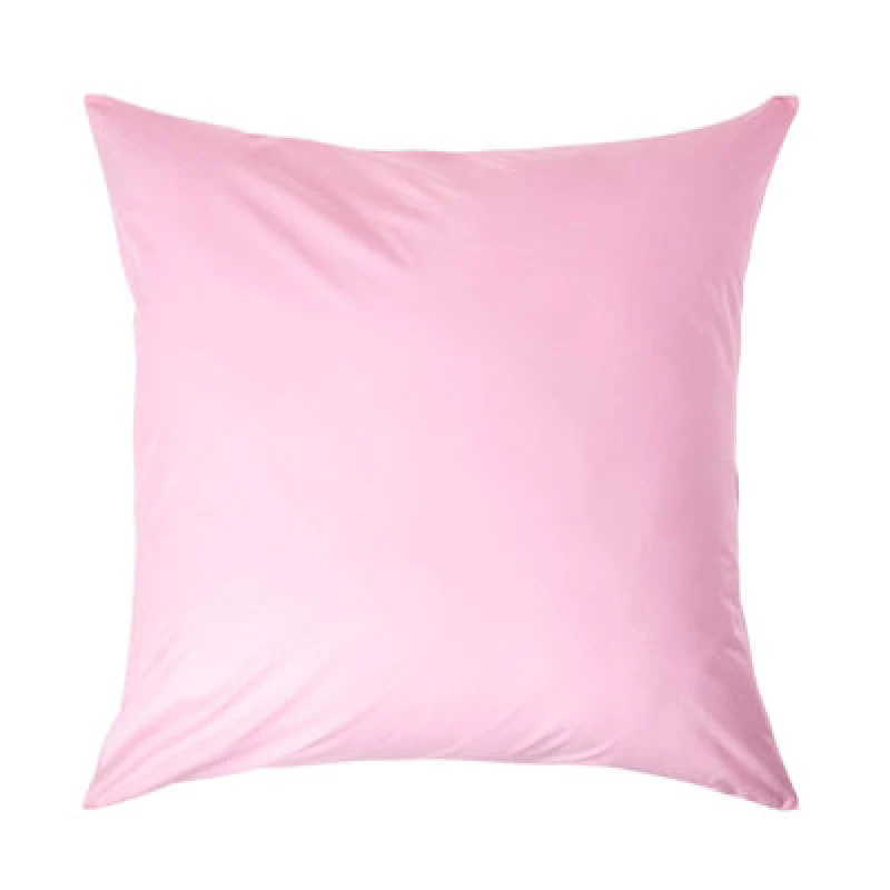 Image of Homescapes Continental Egyptian Cotton Pillowcase 200 TC, 80 x 80cm Pink