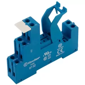 Image of Finder 97.02SPA Screw Socket 35mm Rail (Mounting) 97.01