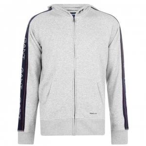 image of Gant Gant Zip Hoodie - Grey 094