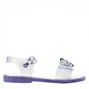 image of Mini Melissa Butterfly Sandal - Clear 53519