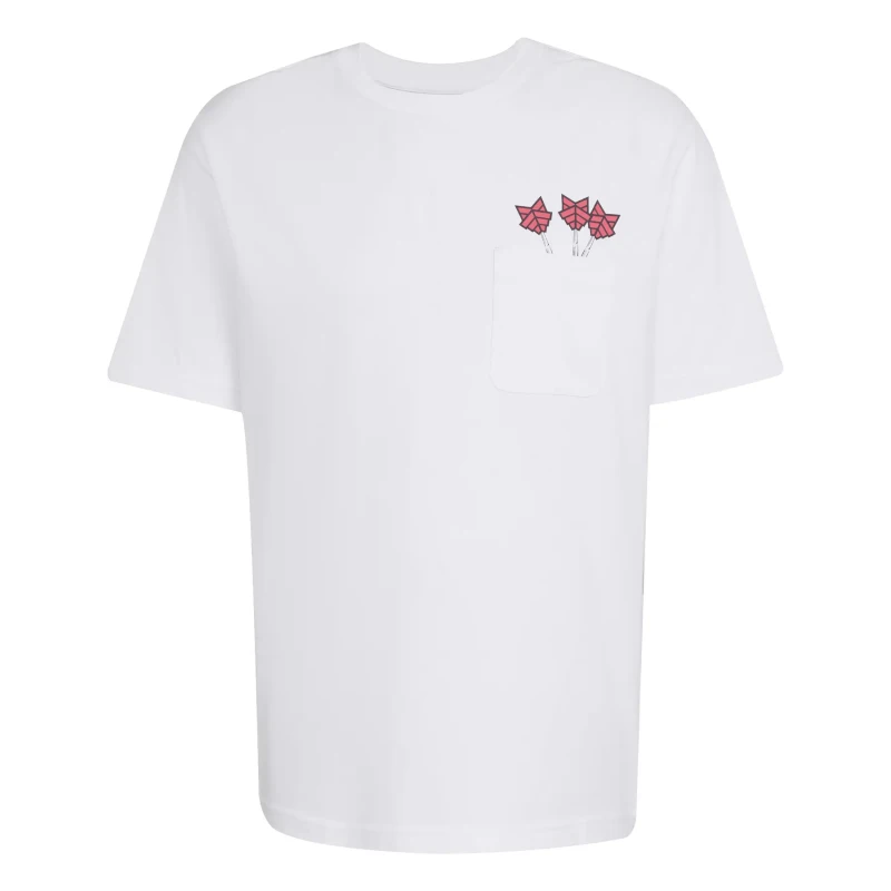 Image of Adidas T-Shirt adidas Novelty Dart Blanc Male S