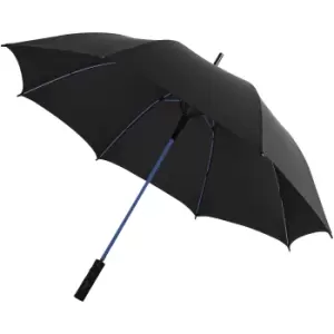 image of Avenue 23" Spark Auto Open Storm Umbrella (One Size) (Solid Black/Blue)