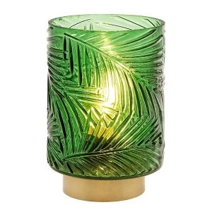 image of Edison LED Leaves Lamp Dark Green