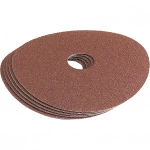 Image of Draper 115mm Aluminium Oxide Sanding Discs 115mm 120g Pack of 5