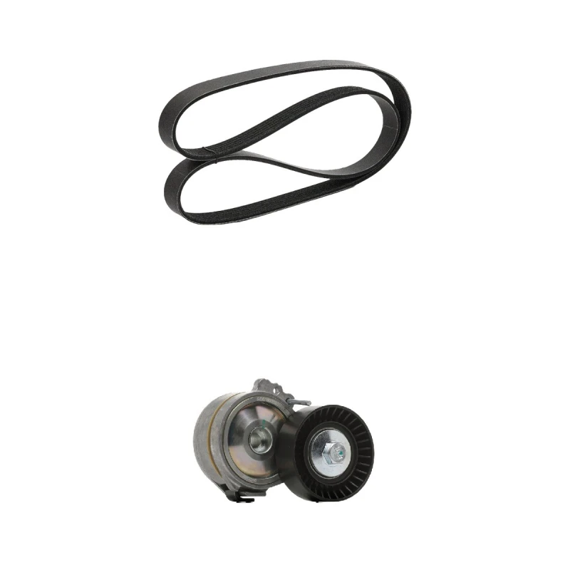 Image of goCORE GCE420045 V-ribbed belt set Check alternator freewheel clutch & replace if necessary V-Ribbed Belt Set (542)