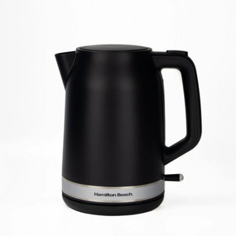 Image of Hamilton Beach Ella 1.7L Matte Black Kettle Black unisex