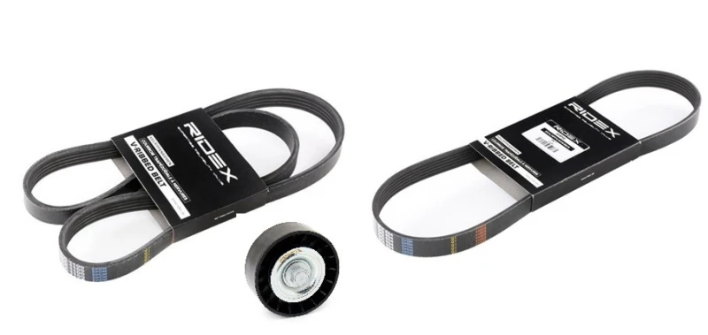 Image of RIDEX 542R0869 V-ribbed belt set V-Ribbed Belt Set (542)