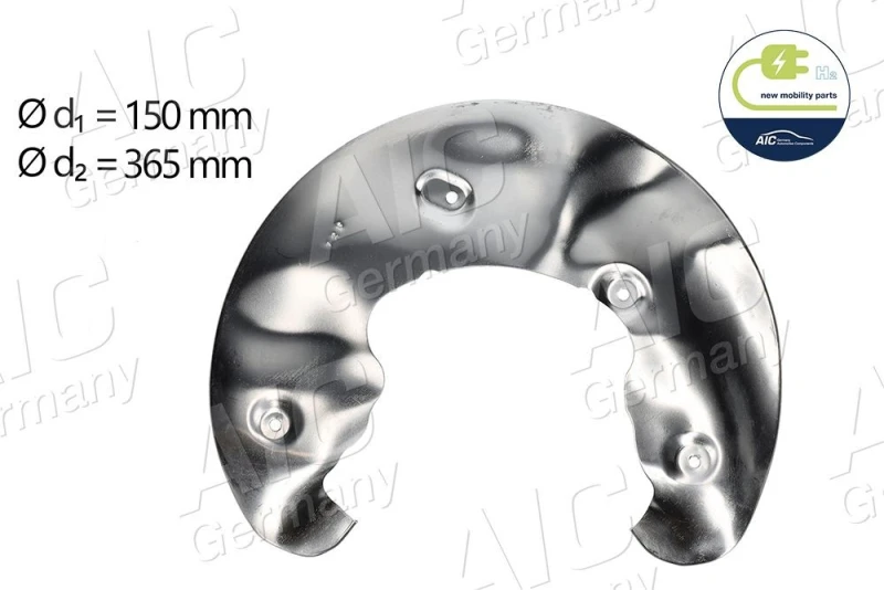 Image of Brake disc backing plate AIC 56399