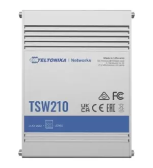 Image of TELTONIKA Unmanaged industrial switch 8-ports (10/100/1000 Mbps) 2...
