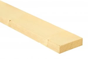 Image of Wickes Whitewood PSE 18 x 69 x 2400mm Single