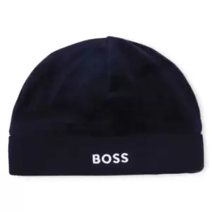 Image of Boss Lgo Beanie Bb34 - Blue