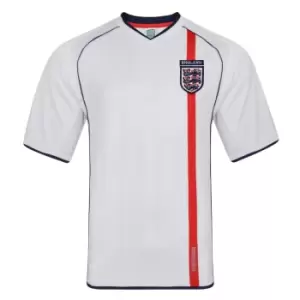 Image of England 2002 Retro Football shirt