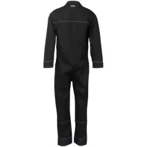 Image of Trade Long Sleeved Coveralls Black - X-Large / Tall - JCB