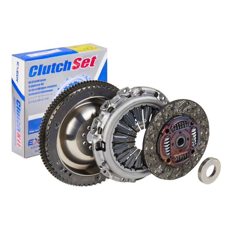 Image of EXEDY NSK2191SMF Clutch with single-mass flywheel, with bearing(s), four Piece Clutch Kit (479)