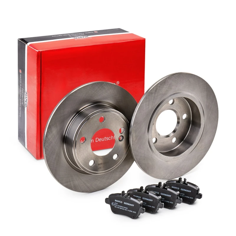 Image of Brake discs and pads set MAPCO 47846