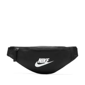 image of Nike Heritage S Waistpack, Black/White, Female, Bags & Backpacks, DB0488-010