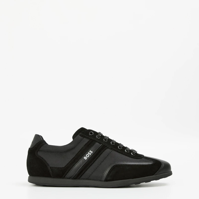 Image of Boss Mens Stiven Trainers, Sleek Design, Craftsmanship Black male 6 (40)