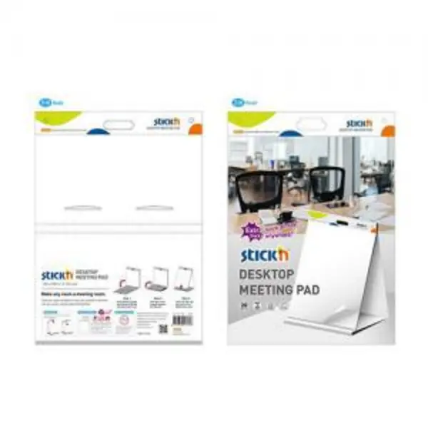 Image of ValueX Desktop Meeting Pad 584x508mm 20 Sheets Per Pad Pack 2 - EXR11472HP